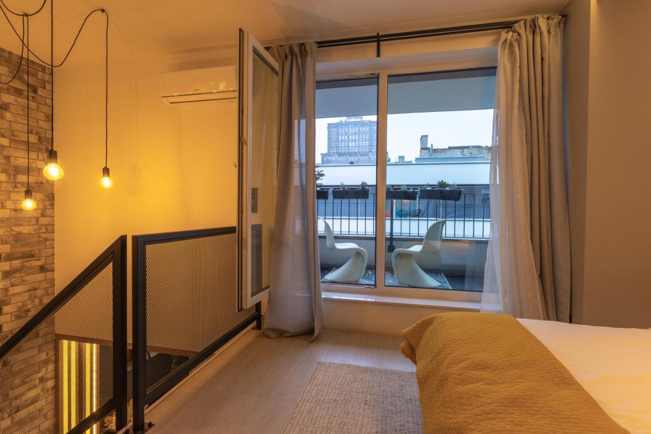 N23 Dwupoziomowy Apartament Lodz Centrum Wi-Fi Klimatyzacja Екстер'єр фото